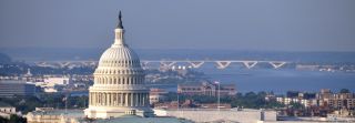 Woodrow Wilson Bridge over the Potomac River Washington, DC